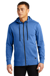 New Era ® Tri-Blend Fleece Full-Zip Hoodie - Royal Heather - XS